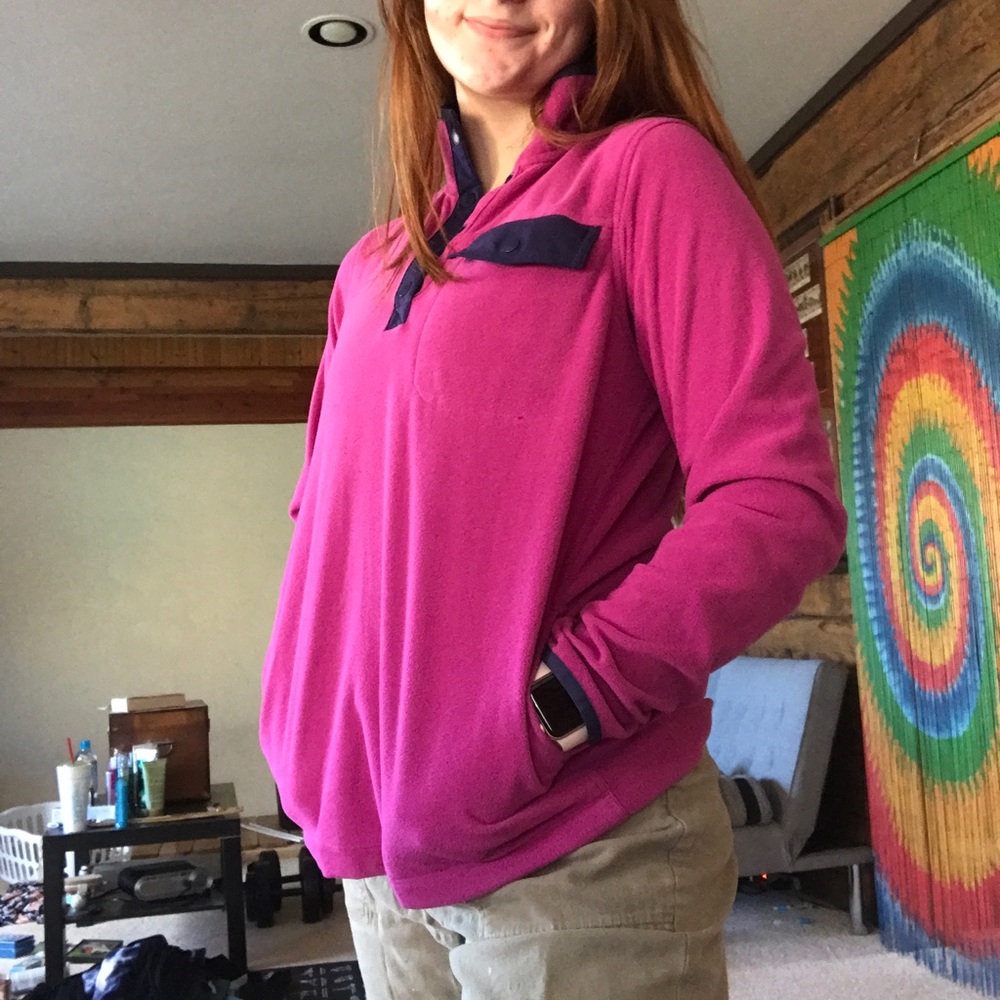 Eddie Bauer long sleeve fleece